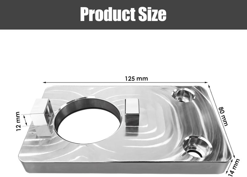 JMSMSH Aluminum CAT 40 or BT 40 universal Tool Holder Fixture for Tightening, Vise, and Mounting - Image 2